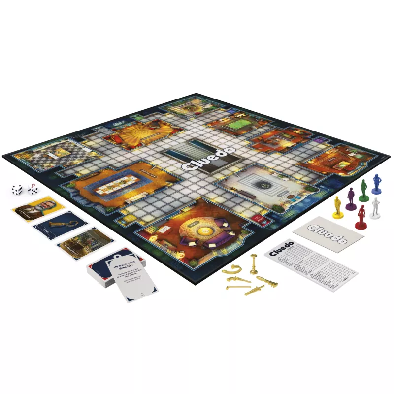 Jogo de tabuleiro Hasbro Gaming Cluedo 45 min detetive