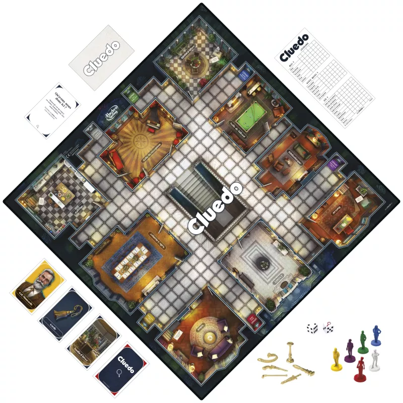 Jogo de tabuleiro Hasbro Gaming Cluedo Detective 8+ 45 min