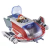 Star Wars The Crimson Firehawk nave e figuras de ação, brinquedo, brinquedo pré-escolar (17 polegadas)