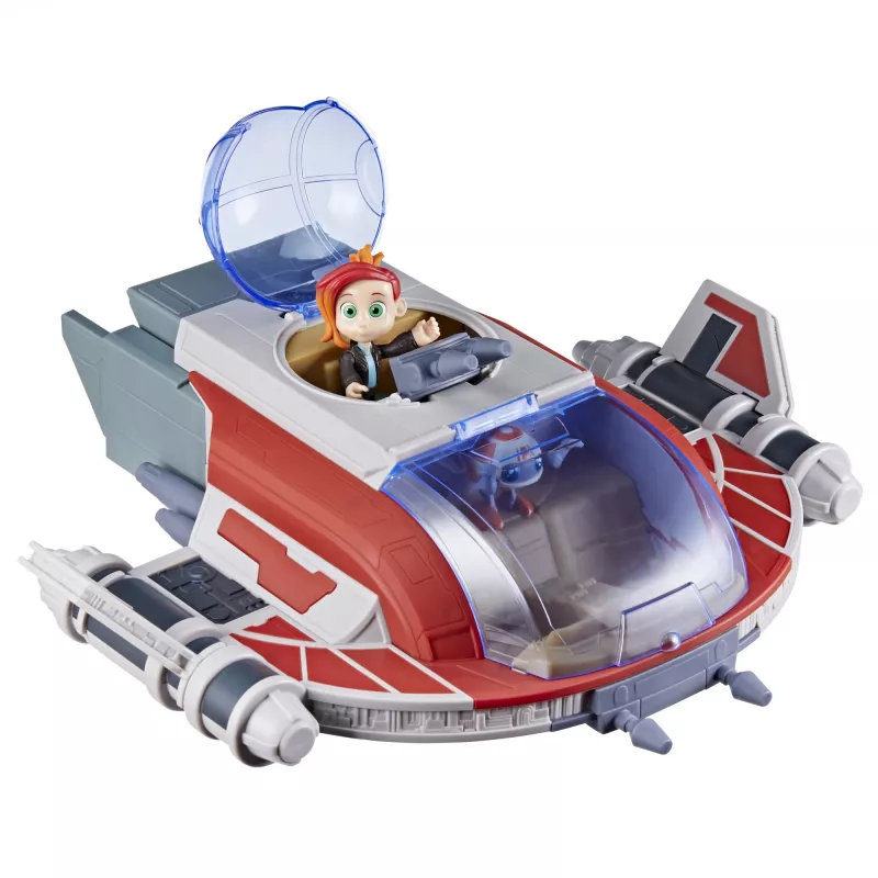Star Wars The Crimson Firehawk nave e figuras de ação, brinquedo, brinquedo pré-escolar (17 polegadas)