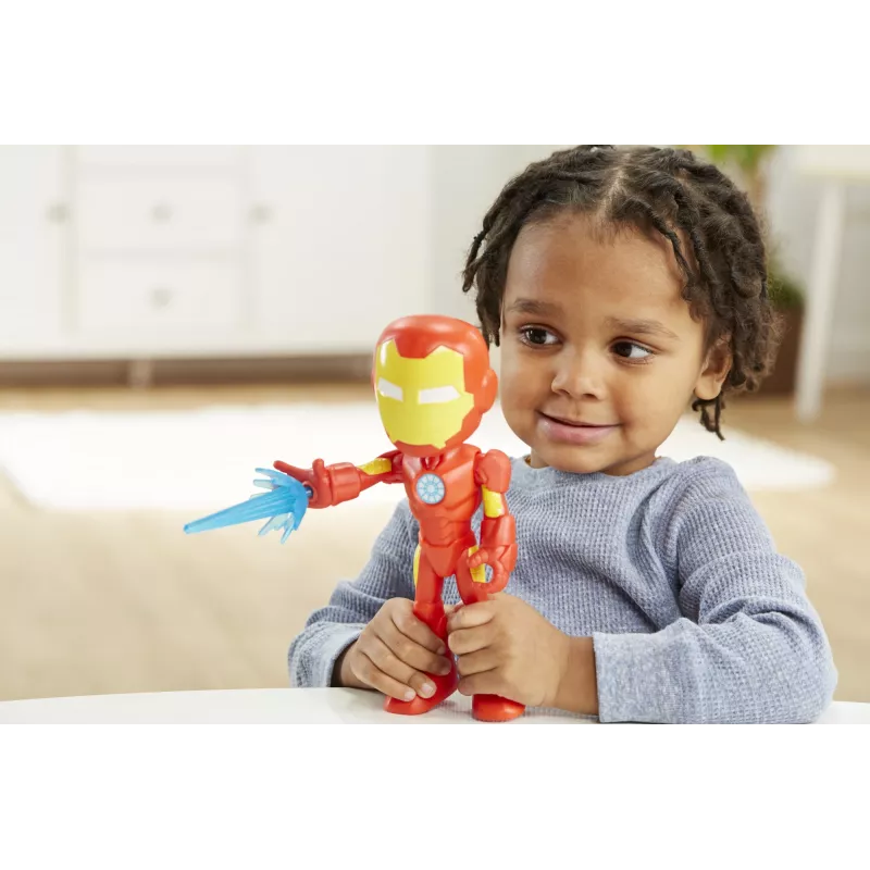 Marvel Spidey e os seus Super-Amigos – Figura Iron Man gigante, 3 ano(s), Marvel, vermelho, amarelo