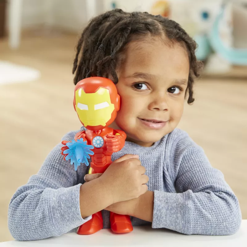 Marvel Spidey e os seus Super-Amigos – Figura Iron Man gigante, 3 ano(s), Marvel, vermelho, amarelo
