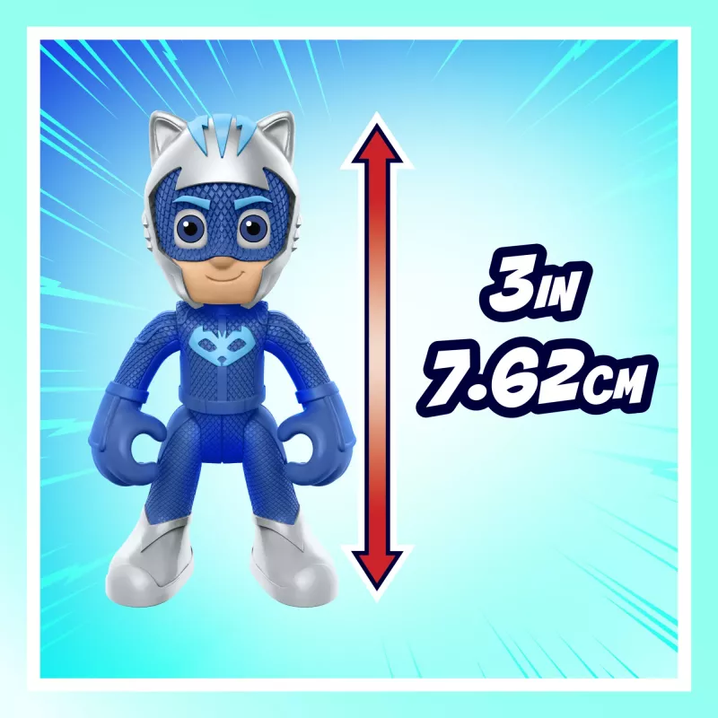 Conjunto de brincar HASBRO PJ Masks F78205L0 — conjunto de ação/aventura, idade recomendada 3+; cores: azul, vermelho, branco