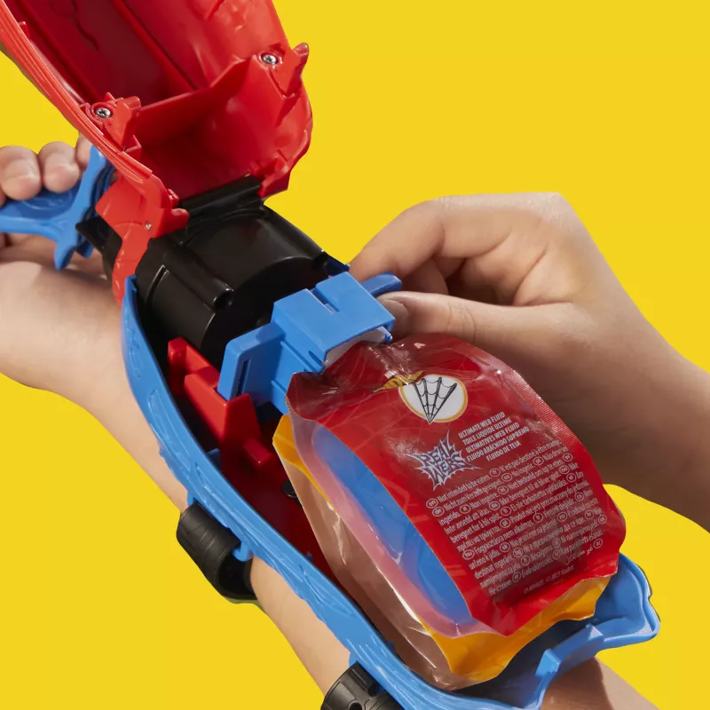 Lança-teias de brincar Marvel Spider-Man Real Webs Ultimate Web Blaster