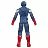 Figura de ação AVENGERS Captain America Deluxe Movie Titan 30 cm — figura de coleção de 30 cm