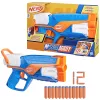 Blaster de brincar NERF N Series Agility azul laranja branco 8 anos