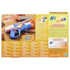 Blaster de brincar NERF N Series Agility azul laranja branco 8 anos