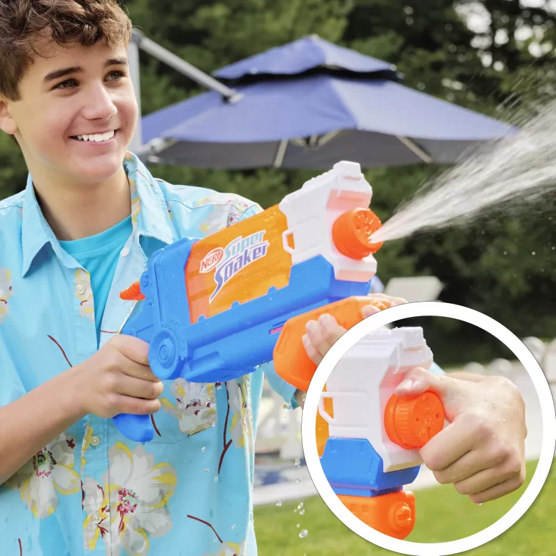 Nerf Super Soaker Flip Fill, blaster de brincar, 6 ano(s)