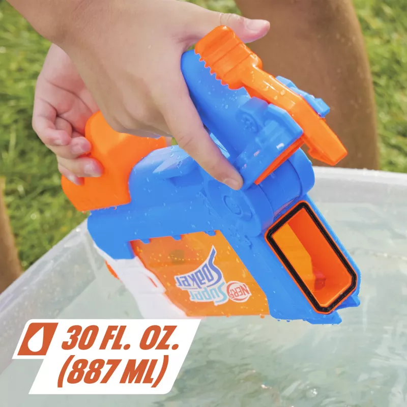 Nerf Super Soaker Flip Fill, blaster de brincar, 6 ano(s)