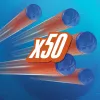 Nerf N Series N1-Darts 50x, recarga, 8 ano(s), 50 unid., azul, laranja