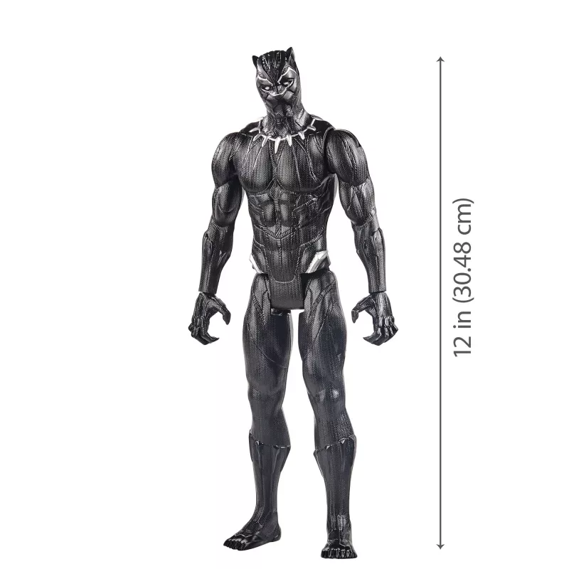 Marvel Avengers Titan Hero figura Pantera Negra, 4 ano(s), multicolor, plástico