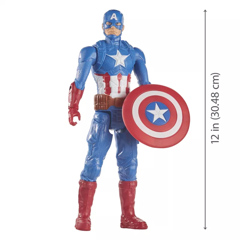 Marvel Avengers Captain America, 4 ano(s), azul, vermelho, branco, plástico