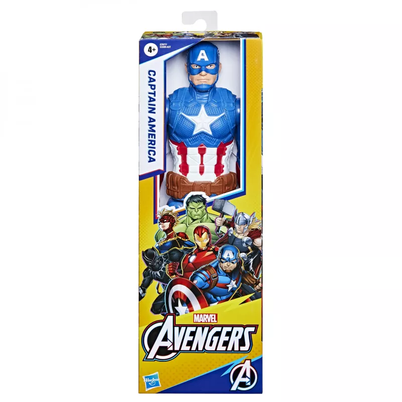 Marvel Avengers Captain America, 4 ano(s), azul, vermelho, branco, plástico