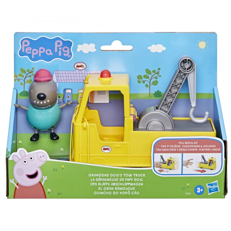 Camião de reboque Peppa Pig F9519 multicolor brinquedo pré-escolar a partir dos 3 anos