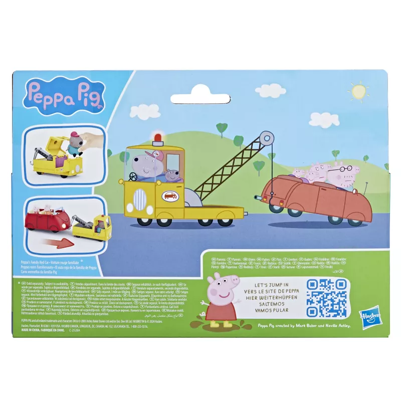Camião de reboque Peppa Pig F9519 multicolor brinquedo pré-escolar a partir dos 3 anos