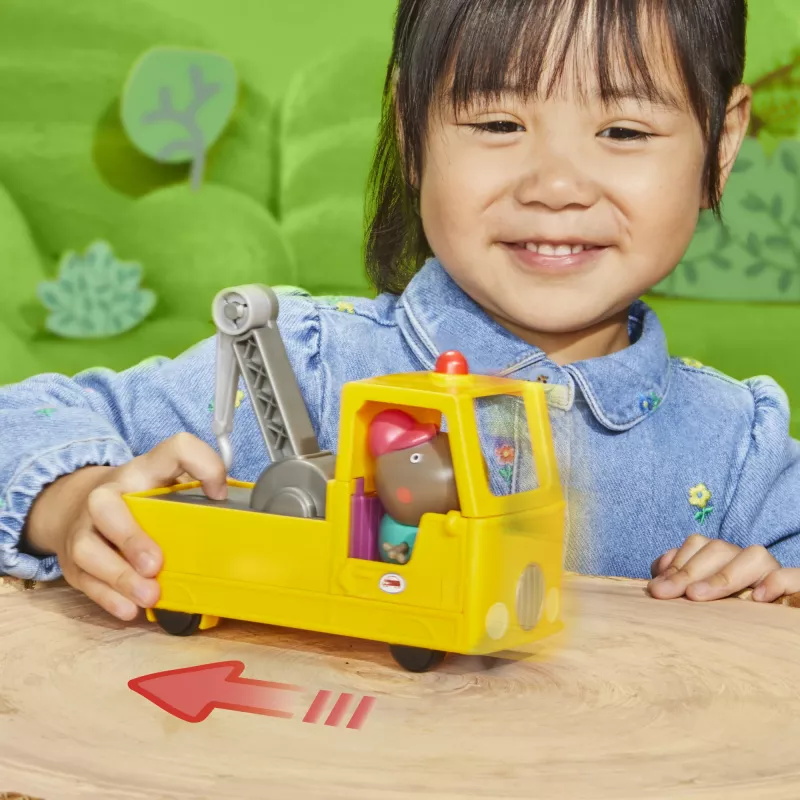 Camião de reboque Peppa Pig F9519 multicolor brinquedo pré-escolar a partir dos 3 anos
