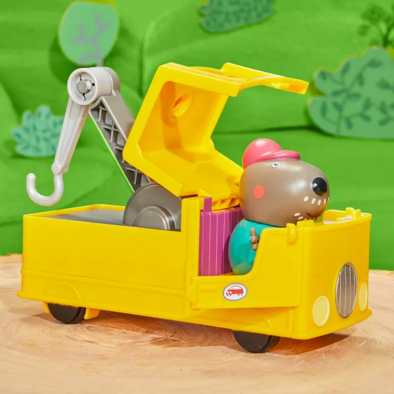 Camião de reboque Peppa Pig F9519 multicolor brinquedo pré-escolar a partir dos 3 anos