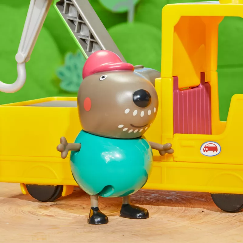 Camião de reboque Peppa Pig F9519 multicolor brinquedo pré-escolar a partir dos 3 anos