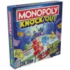 Monopoly Knockout jogo de família, jogos de tabuleiro rápidos para idade 8+, 2–8 jogadores, 20 min.