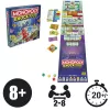 Monopoly Knockout jogo de família, jogos de tabuleiro rápidos para idade 8+, 2–8 jogadores, 20 min.