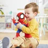 Marvel Spidey and His Amazing Friends Dance 'N Crawl Spidey, peluche interativo com música e sons