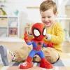 Marvel Spidey and His Amazing Friends Dance 'N Crawl Spidey, peluche interativo com música e sons