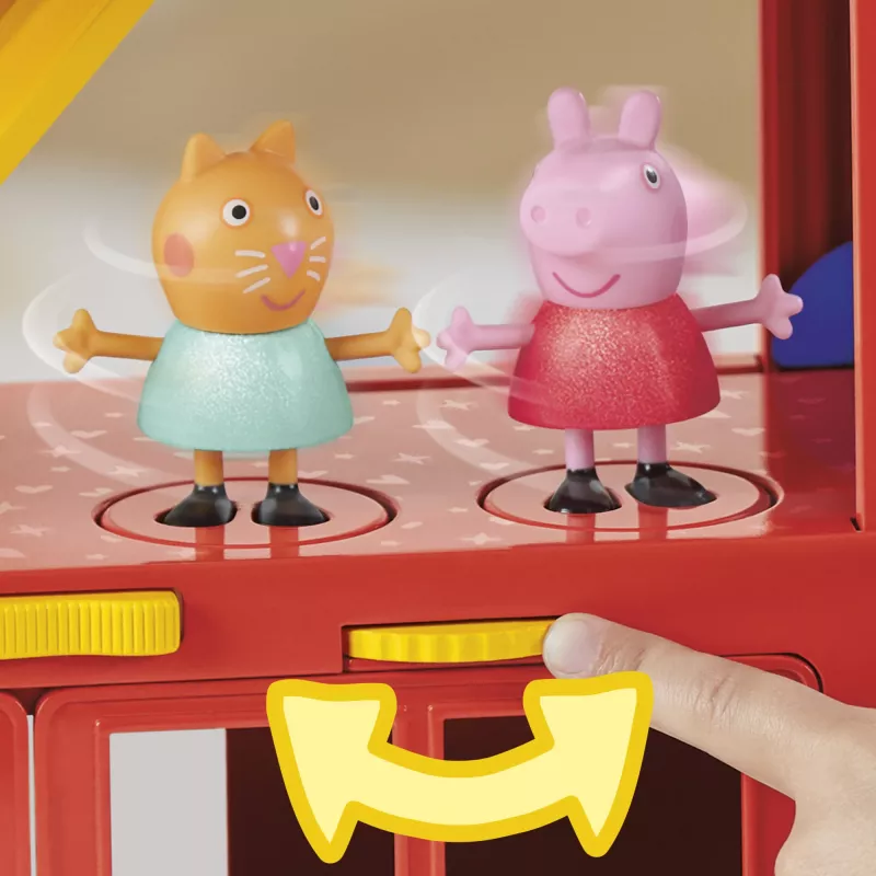 Peppa Pig autocarro de festa 2 em 1, ação/aventura, 3 ano(s), multicolor, plástico