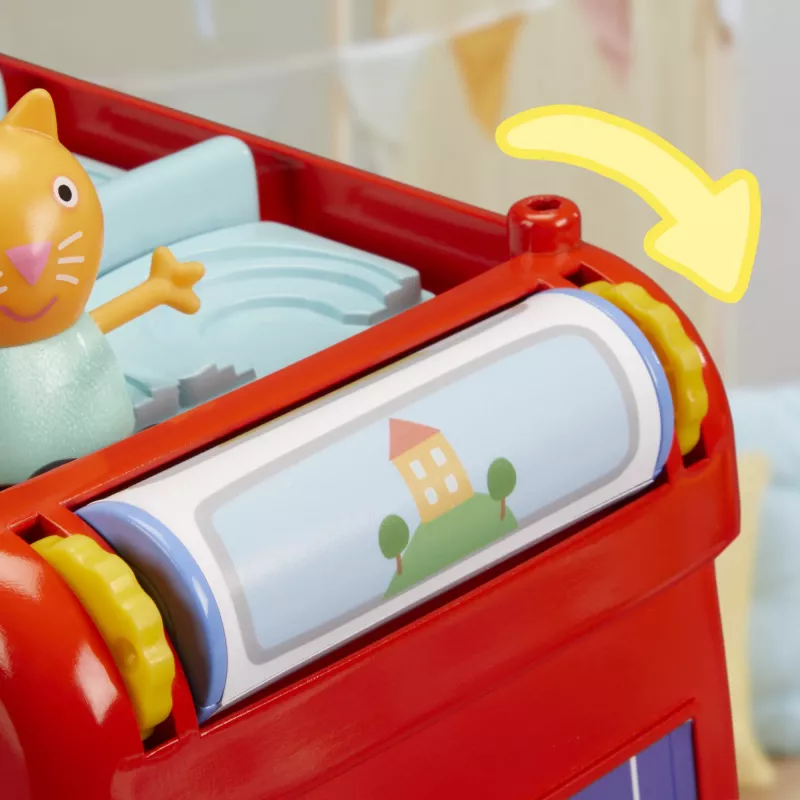 Peppa Pig autocarro de festa 2 em 1, ação/aventura, 3 ano(s), multicolor, plástico