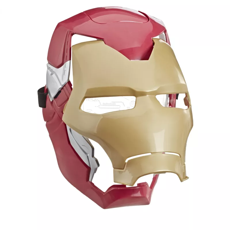 Marvel Avengers Iron Man Flip FX máscara, criança, máscara facial, 5 anos, filme, 1 unid.