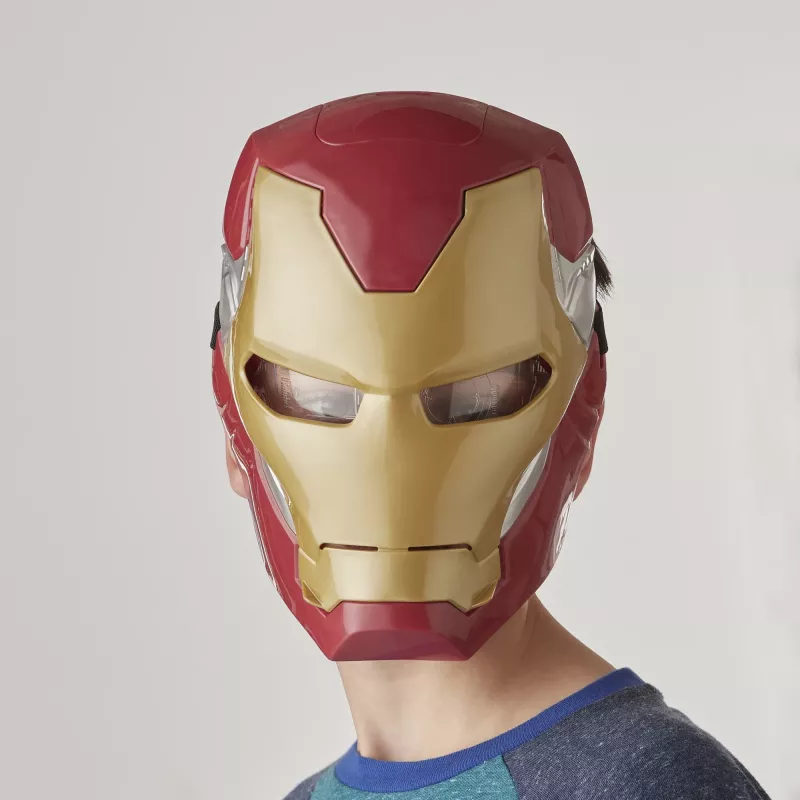 Marvel Avengers Iron Man Flip FX máscara, criança, máscara facial, 5 anos, filme, 1 unid.