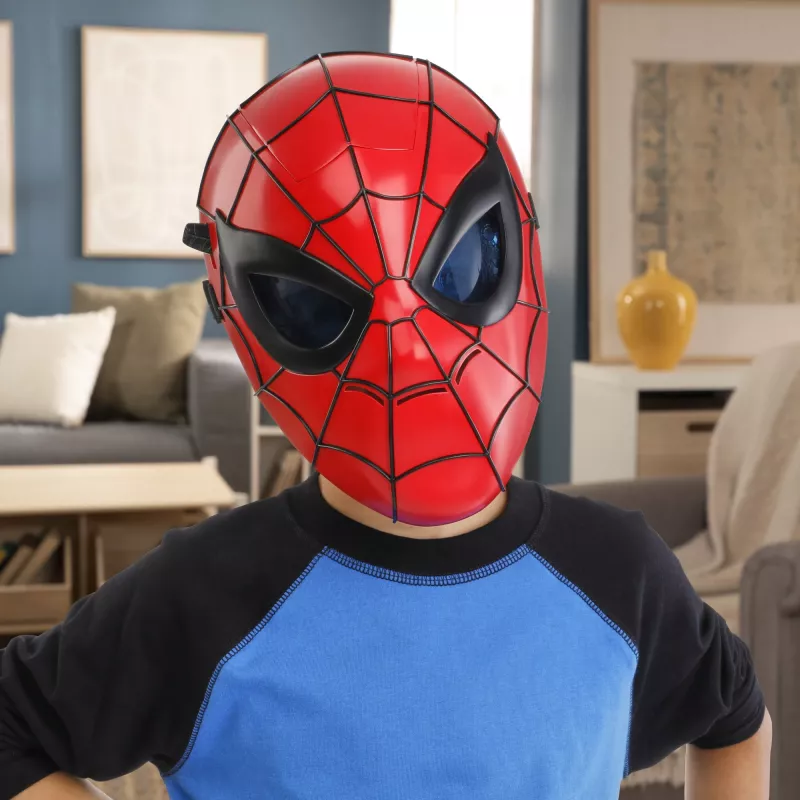 Marvel Spider-Man Glow FX máscara, adultos e crianças, máscara facial, 5 ano(s), filme, 1 unid.