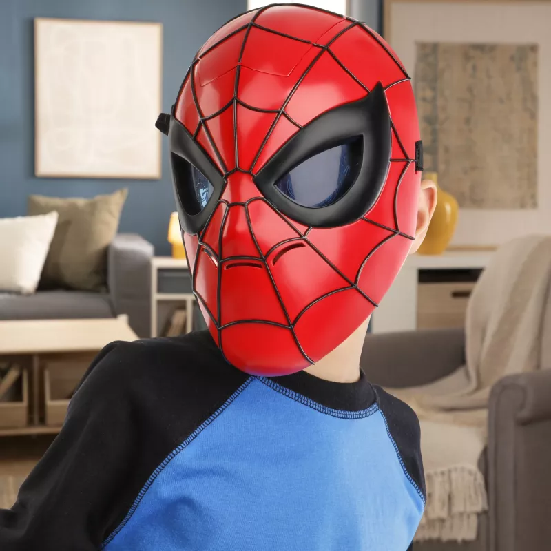 Marvel Spider-Man Glow FX máscara, adultos e crianças, máscara facial, 5 ano(s), filme, 1 unid.
