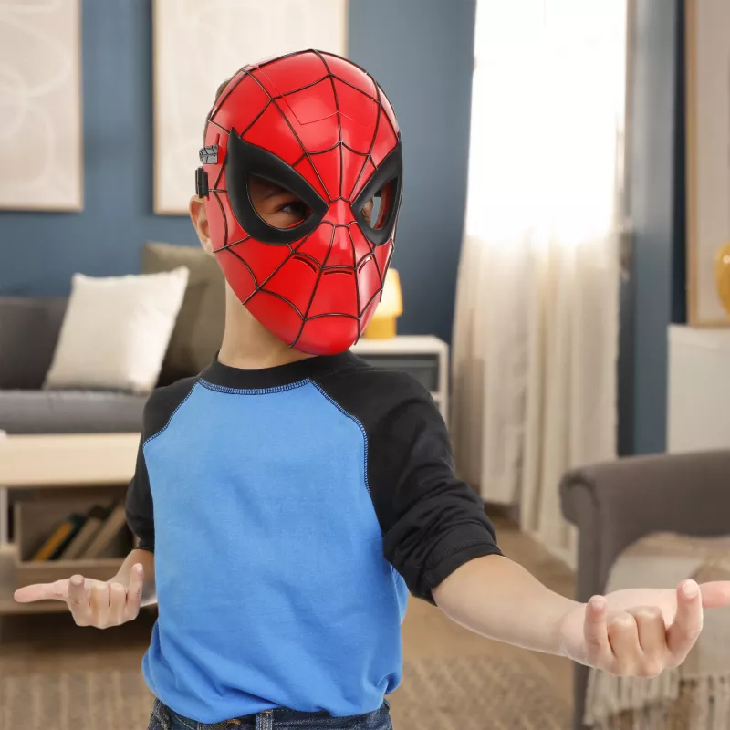 Marvel Spider-Man Glow FX máscara, adultos e crianças, máscara facial, 5 ano(s), filme, 1 unid.