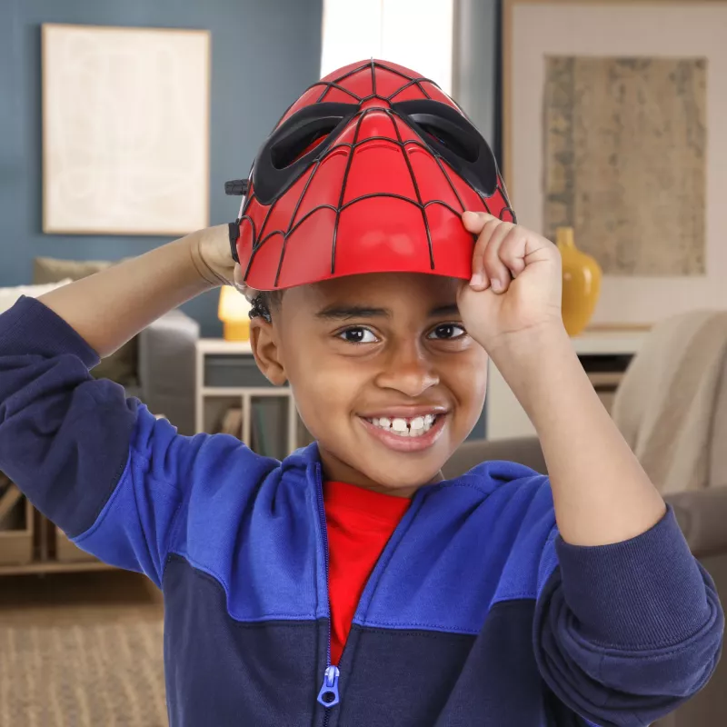 Marvel Spider-Man Glow FX máscara, adultos e crianças, máscara facial, 5 ano(s), filme, 1 unid.