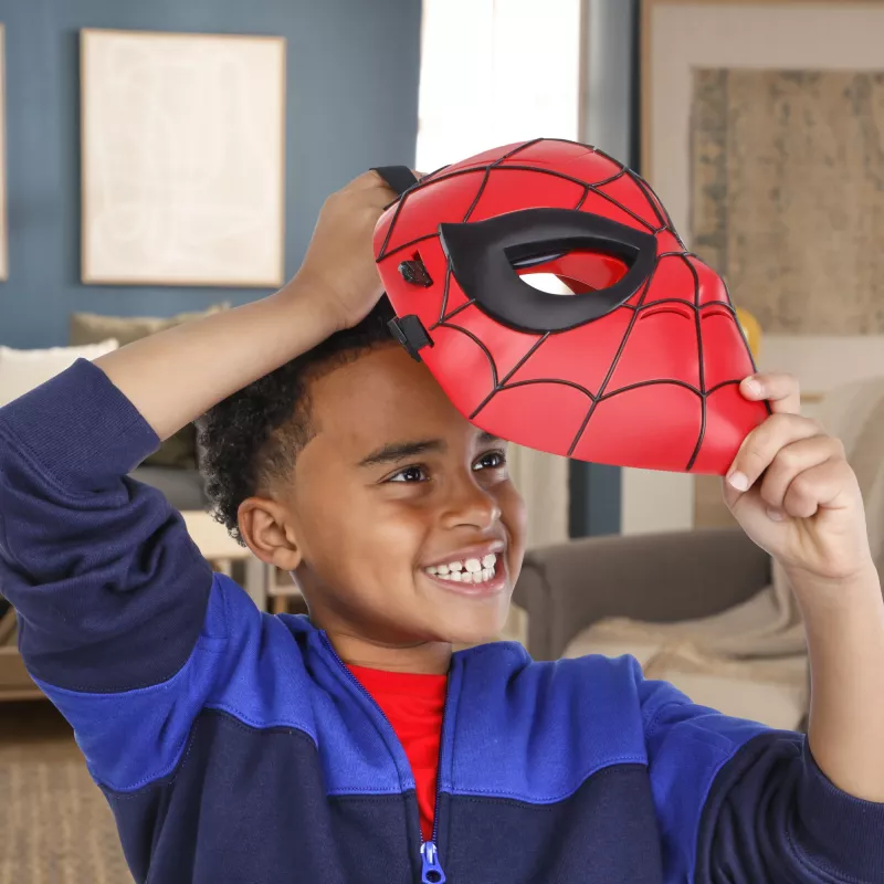 Marvel Spider-Man Glow FX máscara, adultos e crianças, máscara facial, 5 ano(s), filme, 1 unid.