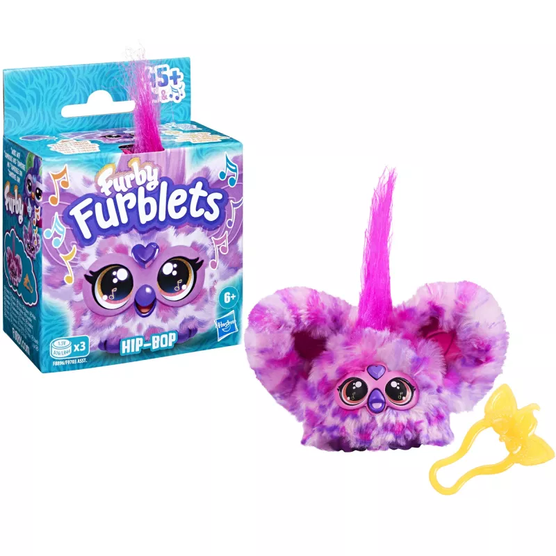 Furby Furblet Hip-Bop, figura de desenho animado, 6 ano(s), interativo, reproduz sons, A76
