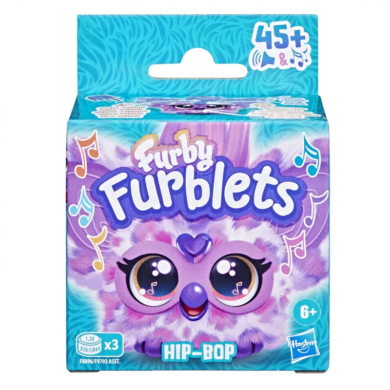 Furby Furblet Hip-Bop, figura de desenho animado, 6 ano(s), interativo, reproduz sons, A76