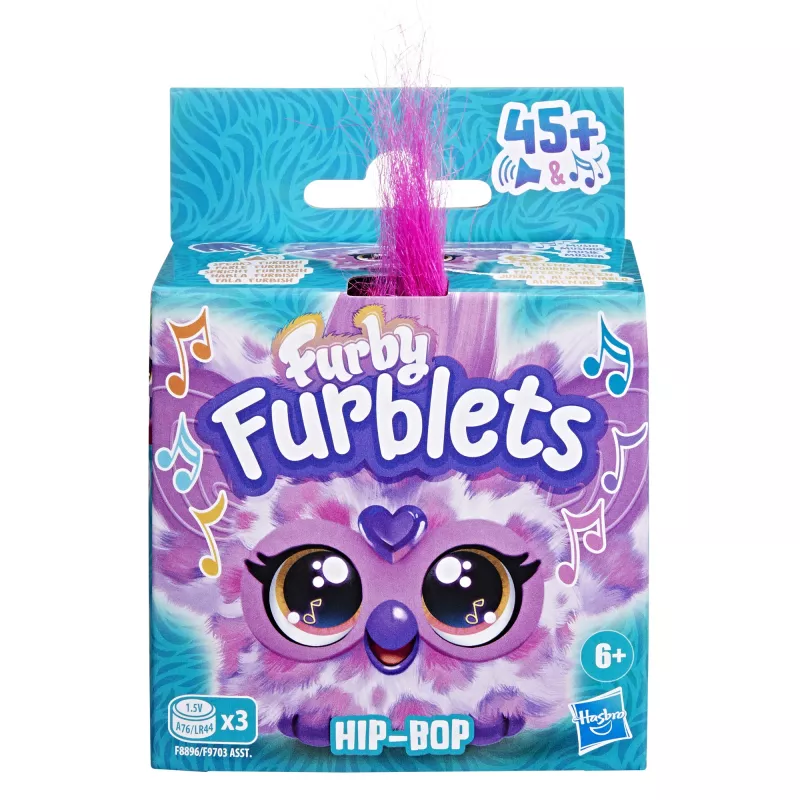 Furby Furblet Hip-Bop, figura de desenho animado, 6 ano(s), interativo, reproduz sons, A76