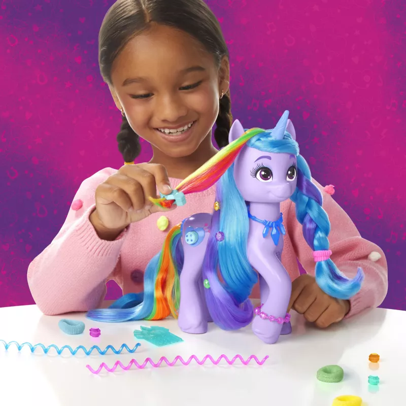 O Meu Pequeno Pónei Izzy Moonbow, boneca de moda, feminino, 3 anos, menino/menina, 241 mm, 377 g