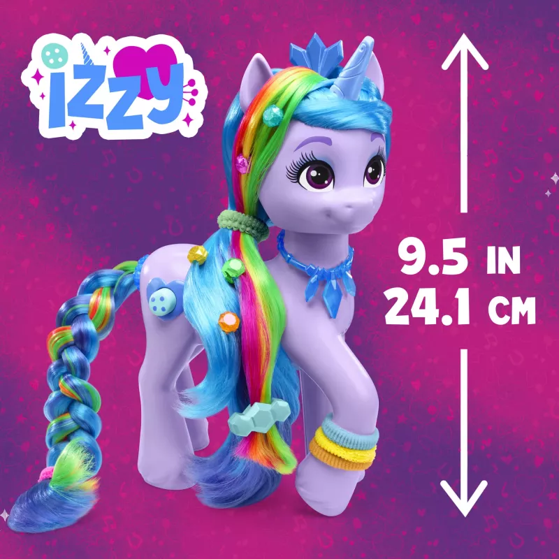 O Meu Pequeno Pónei Izzy Moonbow, boneca de moda, feminino, 3 anos, menino/menina, 241 mm, 377 g