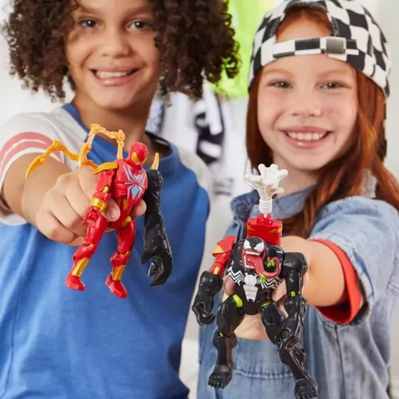 Marvel MixMashers Spider-Man Venom Mix-&-Match, 4 ano(s), multicolor