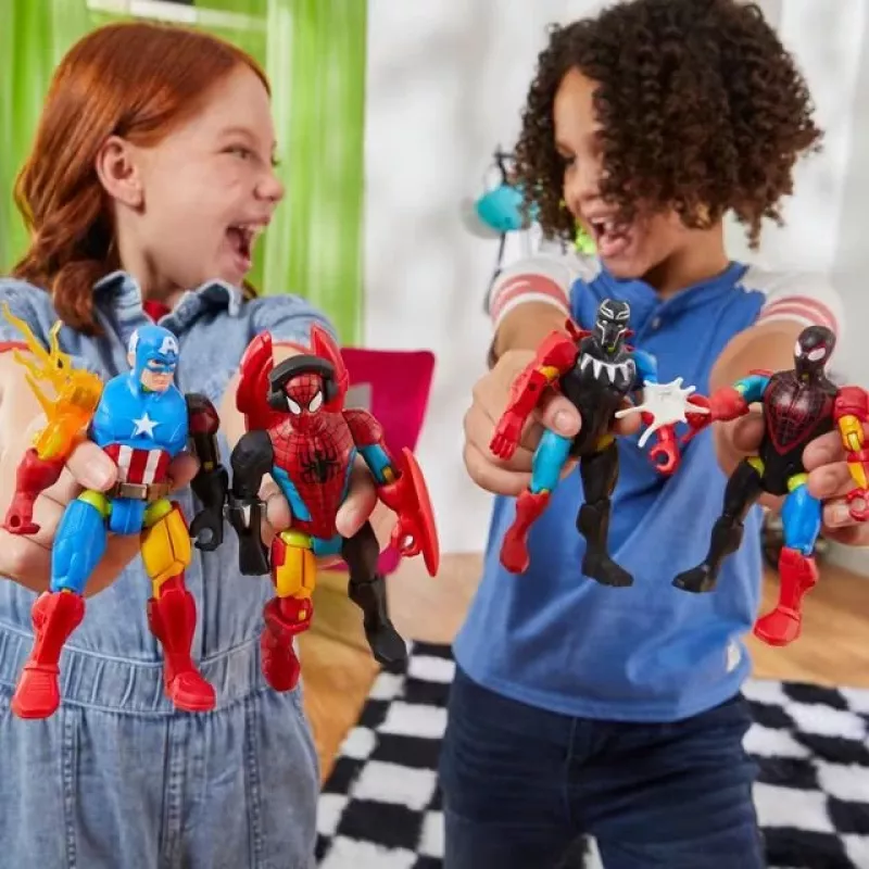 Marvel MixMashers Miles Morales Spider-Man Mix-And-Match, 4 anos, multicolor