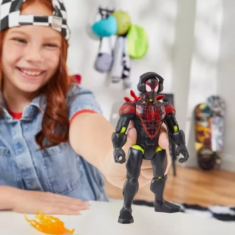 Marvel MixMashers Miles Morales Spider-Man Mix-And-Match, 4 anos, multicolor