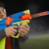 Blaster de brincar Nerf N Series Sprinter F8625 azul verde laranja