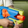 Blaster de brincar Nerf N Series Sprinter F8625 azul verde laranja