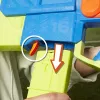 Blaster de brincar Nerf N Series Sprinter F8625 azul verde laranja