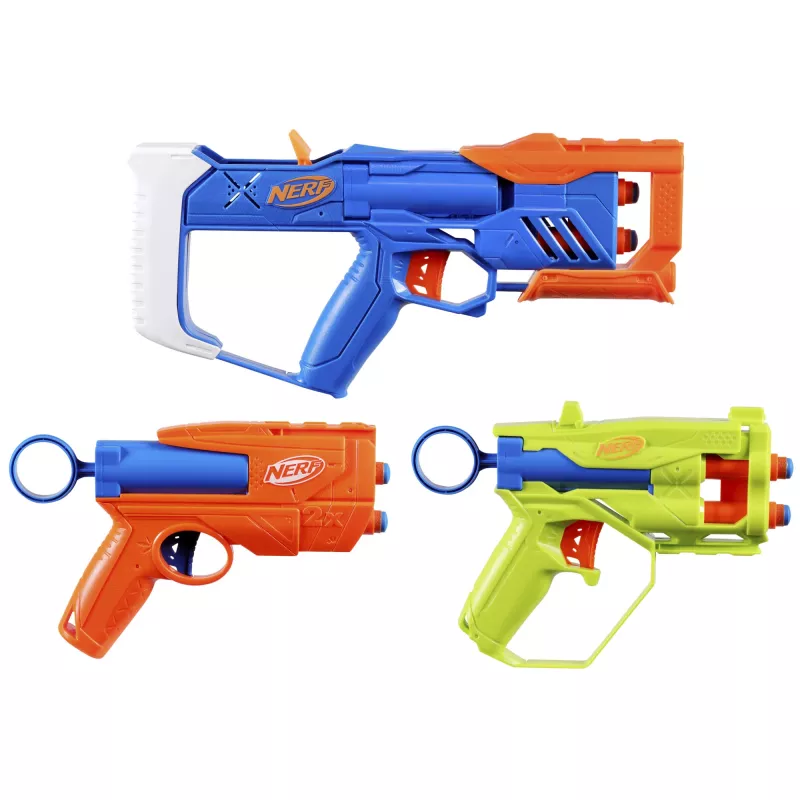 Nerf N Series Triple Action Pack, blaster de brincar, 8 ano(s)