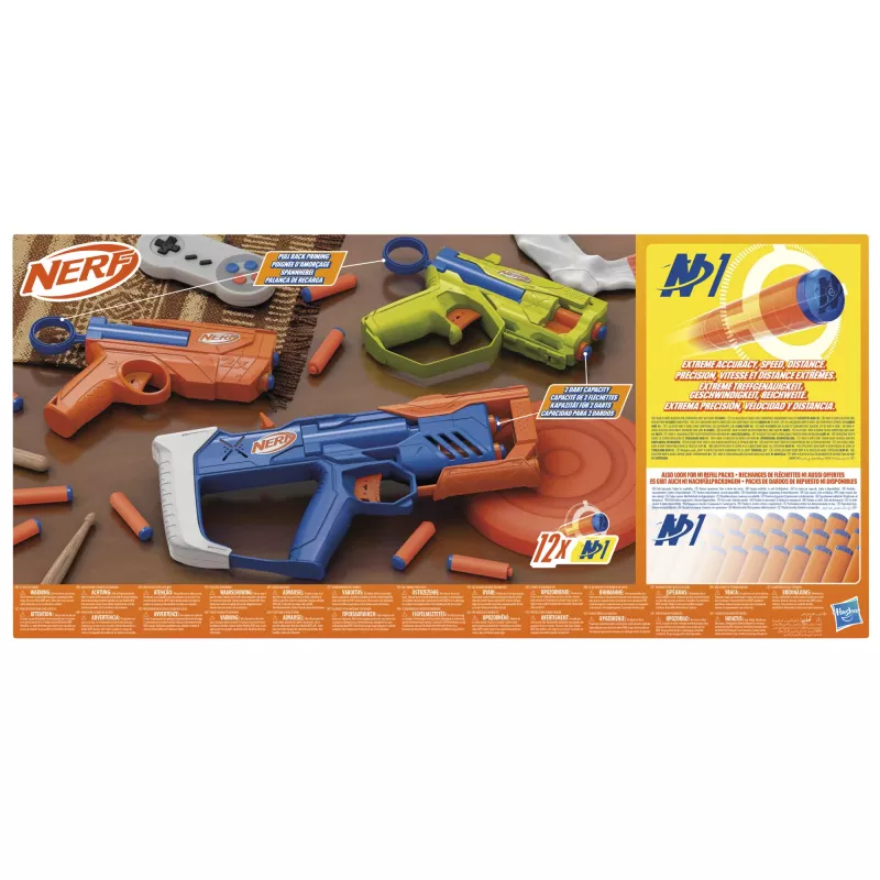 Nerf N Series Triple Action Pack, blaster de brincar, 8 ano(s)