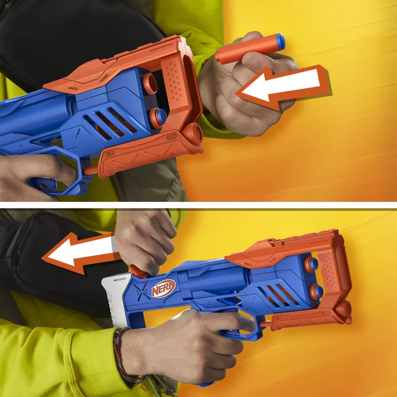 Nerf N Series Triple Action Pack, blaster de brincar, 8 ano(s)