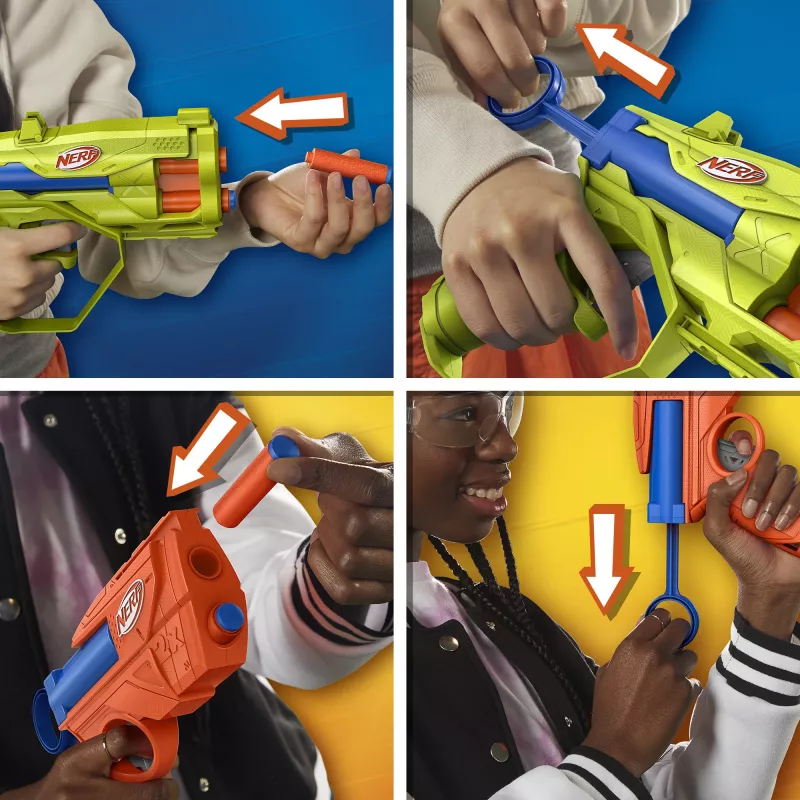 Nerf N Series Triple Action Pack, blaster de brincar, 8 ano(s)